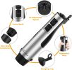 Immersion Blender Handheld, 1100W 5-in-1 Multi-Purpose Hand Blender, 12-Speed Stick Blender, 600ml Beaker, 500ml Chopper, Egg Whisk, Milk Frother, Bla
