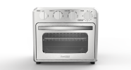 Geek Chef Air Fryer Toaster Oven Combo, 4 Slice Toaster Convection Air Fryer Oven Warm, Broil, Toast, Bake, Oil-Free, Accessories Included, Stainless