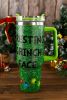 Green Christmas Grinch Glittering 304 Stainless Steel Thermos Cup