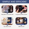 Automatic Blue 14 Oz One Cup Small Coffee Makers Single Serve For K Cup Pod Ground Coffee