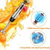 Immersion Blender Handheld, 1100W 5-in-1 Multi-Purpose Hand Blender, 12-Speed Stick Blender, 600ml Beaker, 500ml Chopper, Egg Whisk, Milk Frother, Bla