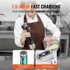 VEVOR Commercial Immersion Blender, 200 Watt 8-Speed Heavy Duty Immersion Blender, Stainless Steel Blade Copper Motor Hand Mixer, USB Charging Cable M