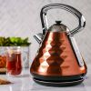 Electric Kettle Hot Water Boiler Stainless Steel 1.7 L Automatic Shut-Off 1500W Cleo Collection Cool Touch Handle Portable Brew Coffee Maker Tea Heate